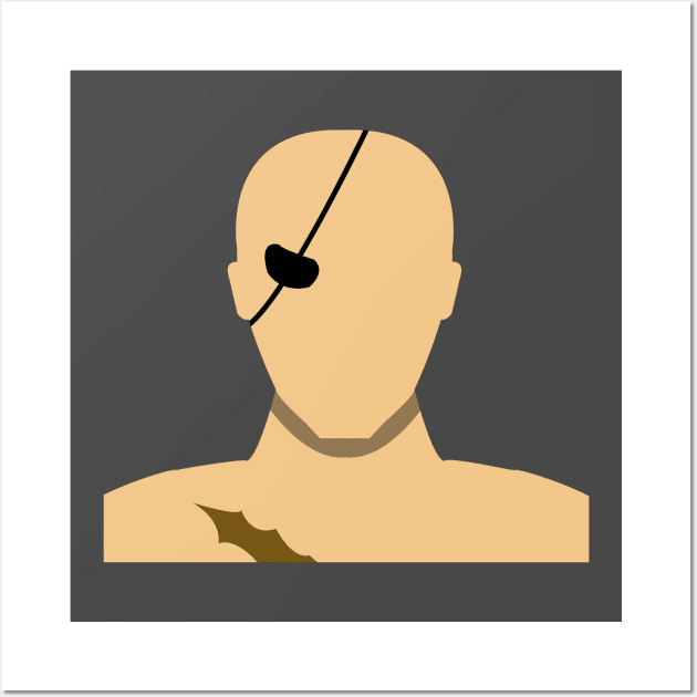 Sagat Vector Wall Art by MagicFlounder